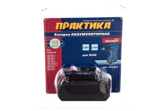 Аккумулятор TopON TOP-PTGD-RY-18-1.5 18В 1.5Ач Li-Ion (103244)