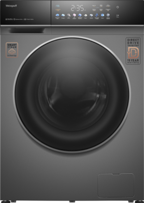 Стиральная машина Weissgauff WMD 62210 Direct Drive Touch Inverter Steam Grey 438933