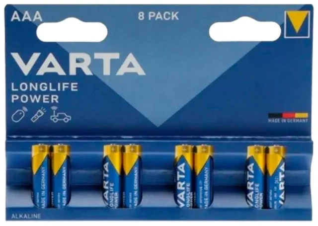 Батарейка Varta Longlife Power LR03 04903121418