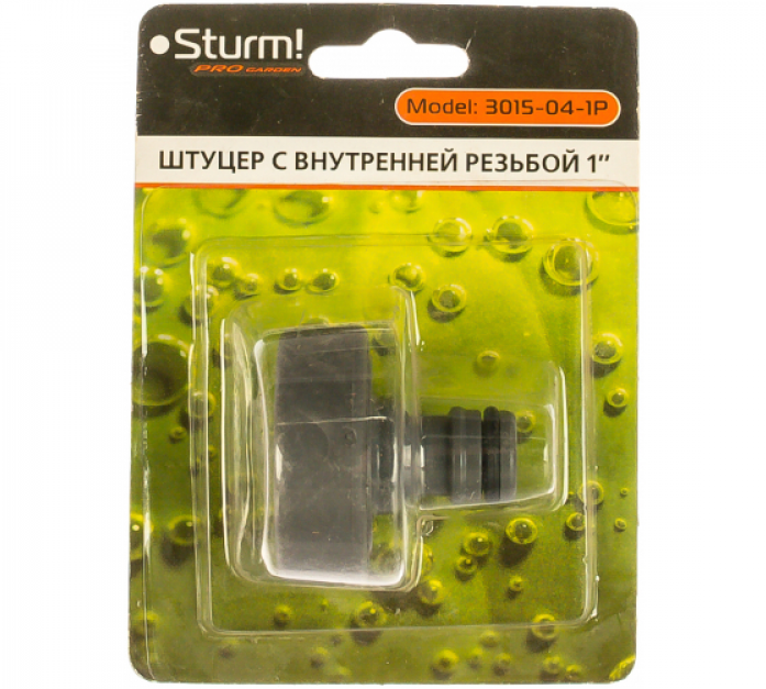 Штуцер с внутренней резьбой Sturm Professional 3015-04-1P
