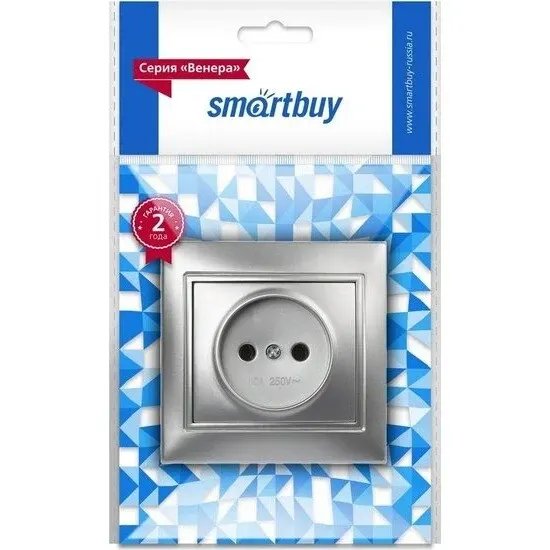 Розетка Smartbuy SBE-01s-10-S1-N-c