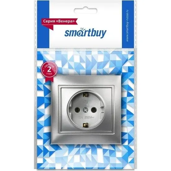 Розетка Smartbuy SBE-01s-16-S1-Z-c