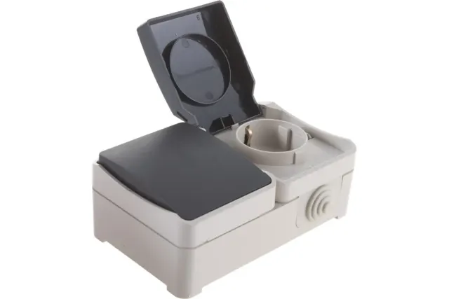 Розетка Smartbuy SBE-04w-16-S1-Z