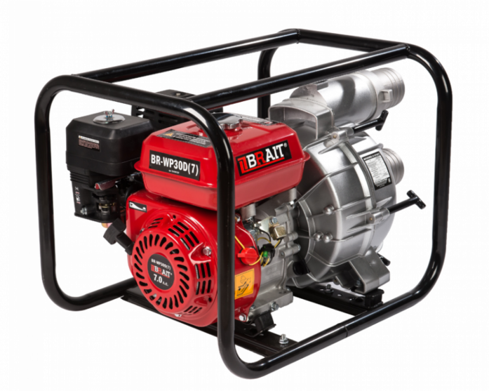 Мотопомпа бензиновая Brait BR-WP-30D(7) 15.01.007.047