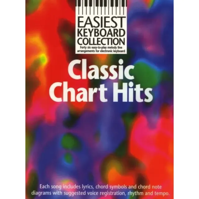 Песенный сборник Musicsales Easiest Keyboard Collection: Classic Chart Hits