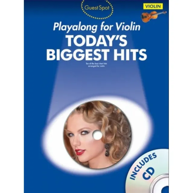 Книга с нотами Musicsales Guest Spot Today's Biggest Hits: Violin AM1008007