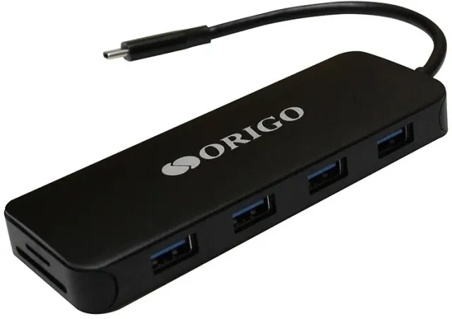 Разветвитель USB 3.0 Origo OU3390SNPD/B1