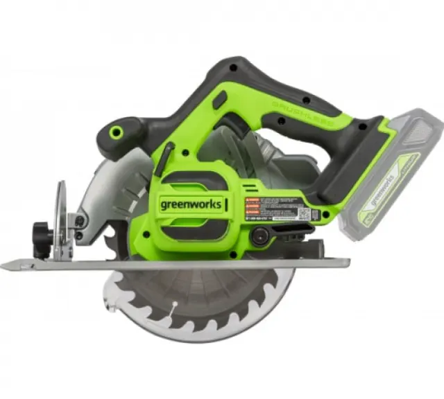Пила циркулярная GreenWorks GD24CS 1500907