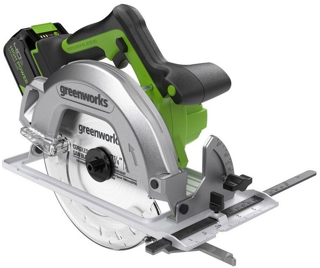 Дисковая пила GreenWorks GD24CS 1500907CUB