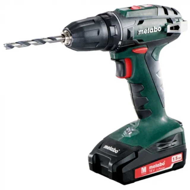 Аккумуляторный винтоверт METABO BS 18 2*1,5 АЧ 602207550 602207550