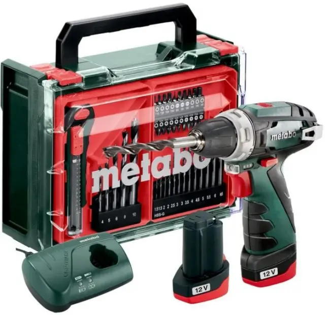 Аккумуляторный винтоверт Metabo PowerMaxx BS Basic Set 600080710