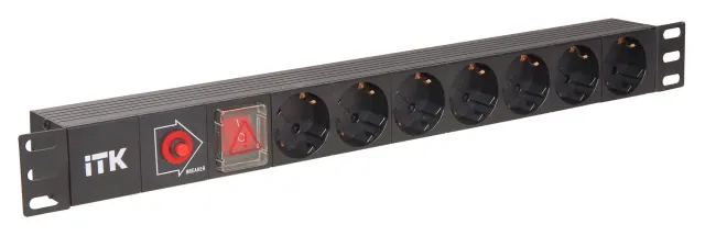 Блок розеток ITK PH13-7D3