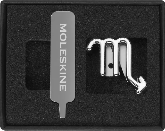 Шильд-символ Moleskine LESU08PINFLWCRYS
