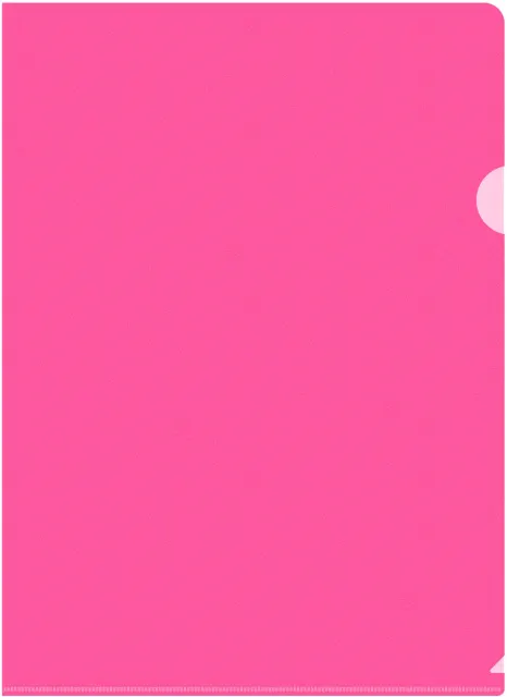 Папка-уголок Бюрократ DNECPINK