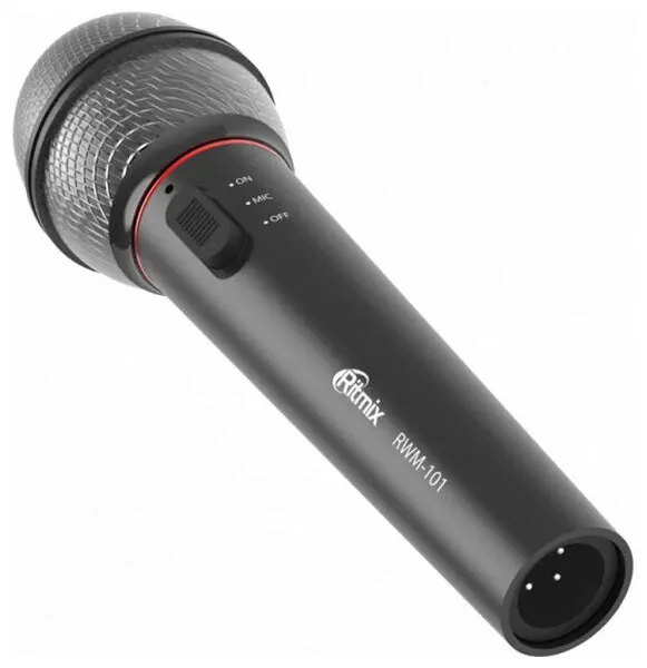 Микрофон Ritmix RWM-101 черный