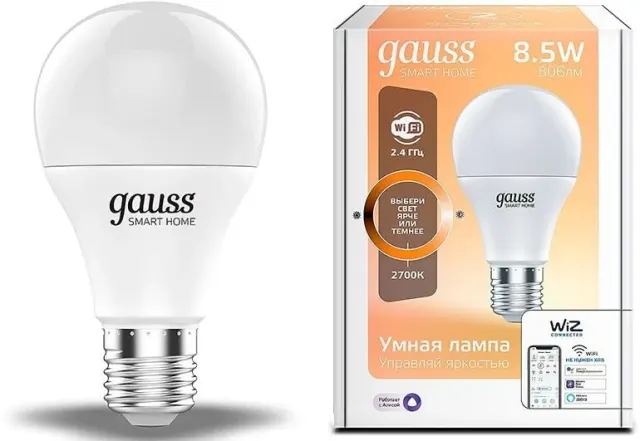 Умная лампочка Gauss 1050112