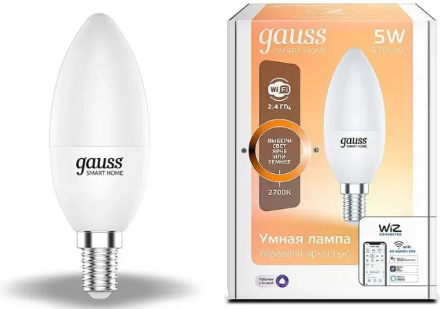 Умная лампочка Gauss 1100112