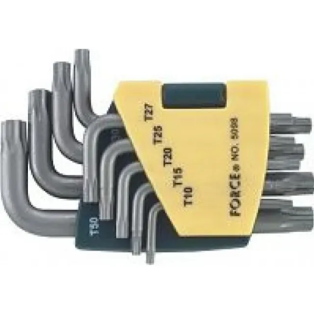 Набор ключей Г-образных Force 5098L TORX Т10-Т50 9пр