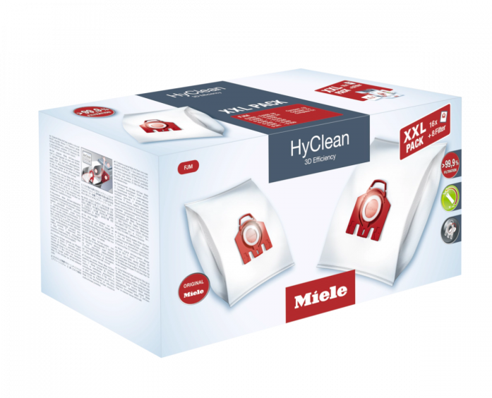 Мешки для пылесоса Miele FJM XXL HyClean 3D 12498280