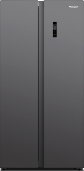 Холодильник Weissgauff WSBS 600 NoFrost Inverter Dark Grey 439475