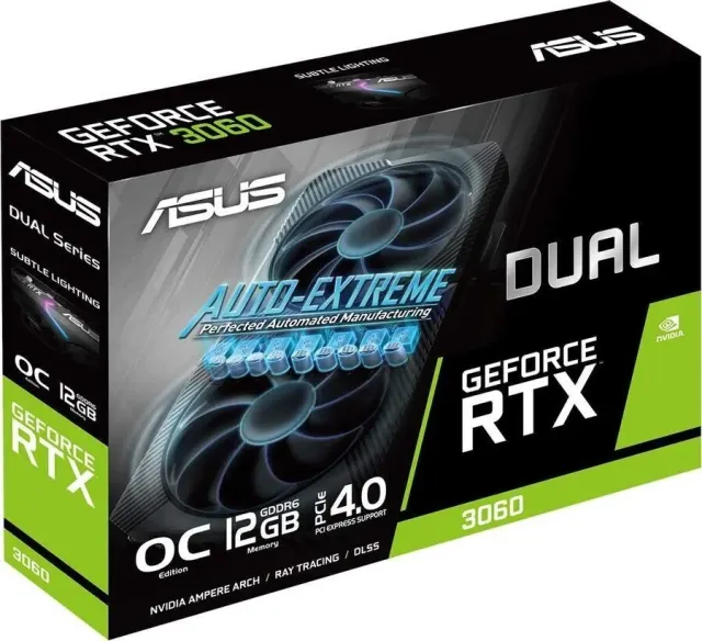 Видеокарта Asus DUAL-RTX3060-O12G-V2