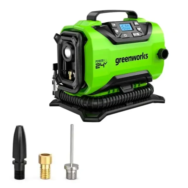 Автомобильный компрессор GreenWorks ACG301