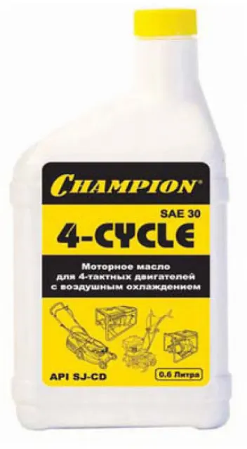 Масло моторное 4-х тактное 952851 Champion SAE-30 0,6л