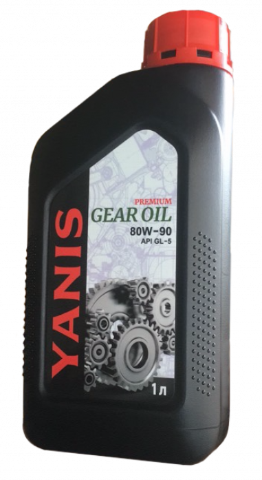 Масло трансмиссионное Yanis Transmission gear oil SAE80W90 GL-5 1л