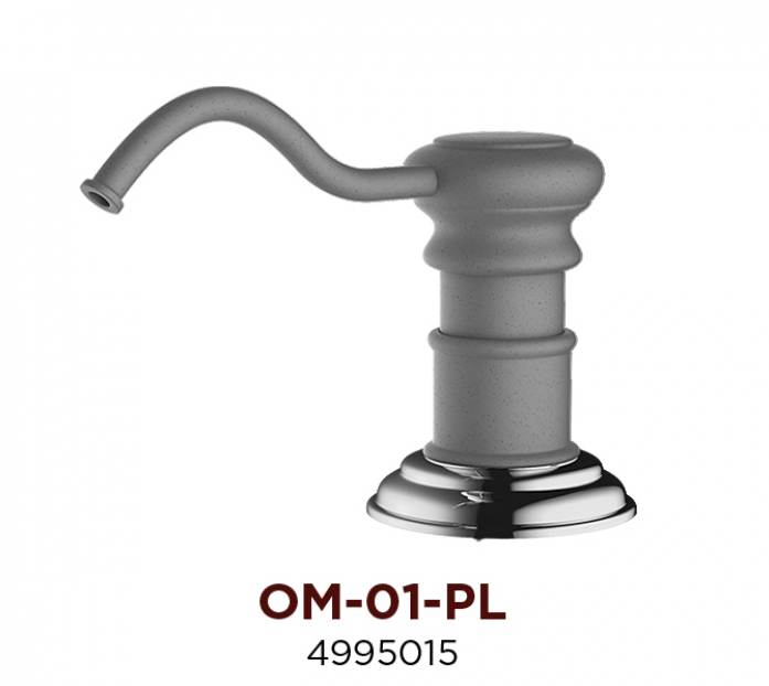 Дозатор Omoikiri ОМ-01-PL платина 4995015