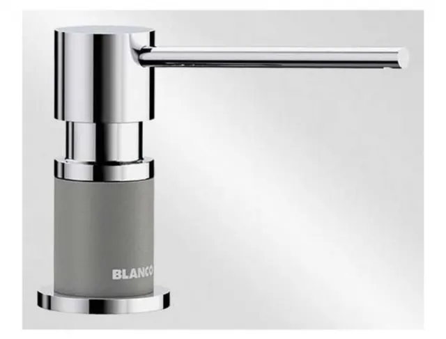 Дозатор Blanco LATO хром/вулканический серый 526954