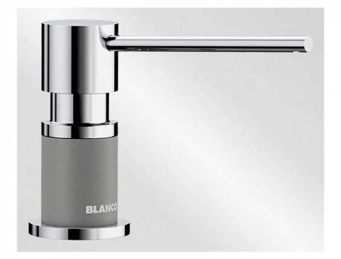 Дозатор Blanco LATO хром/вулканический серый 526954