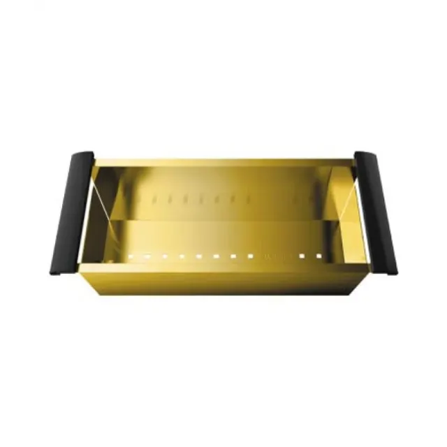 Коландер для моек Omoikiri CO-02-PVD-LG светлое золото 4999003