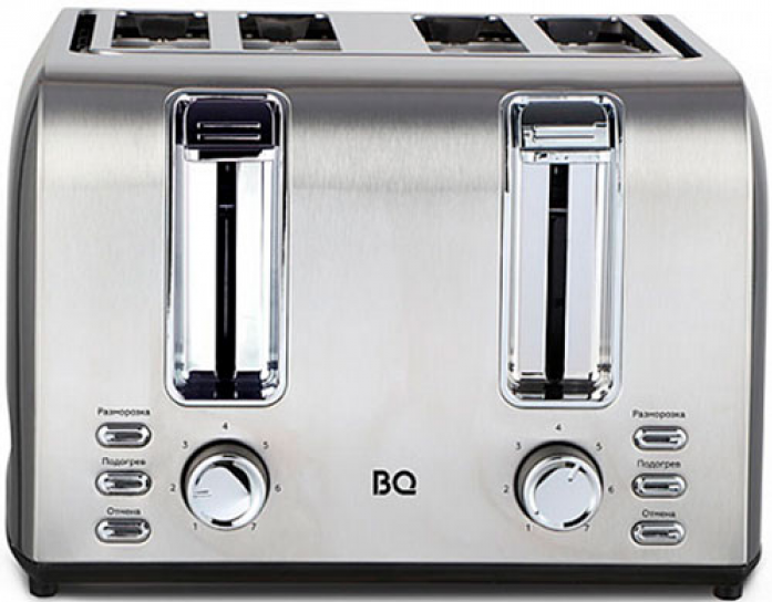 Тостер BQ T2001 Steel-Black
