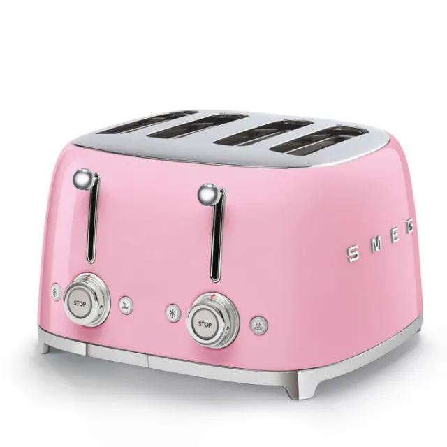 Тостеры Smeg TSF03PKEU розовый
