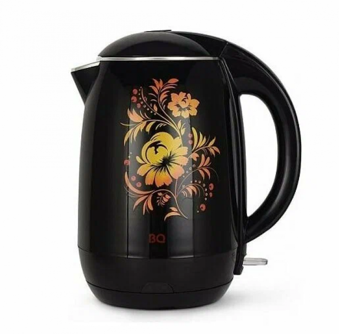 Чайник электрический BQ KT1702P Black-Flowers