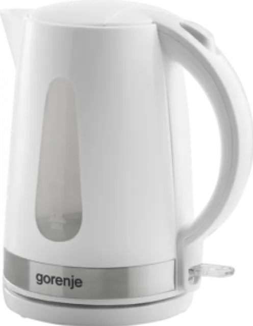 Чайник Gorenje K17WE белый/серебристый