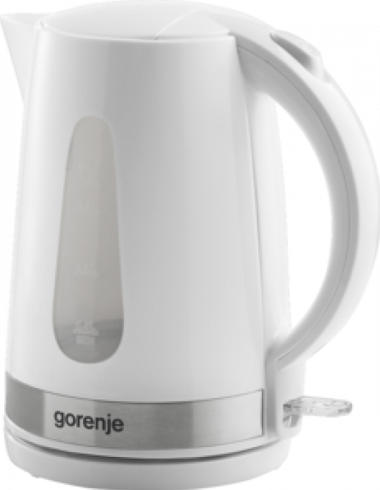 Чайник Gorenje K17WE белый/серебристый