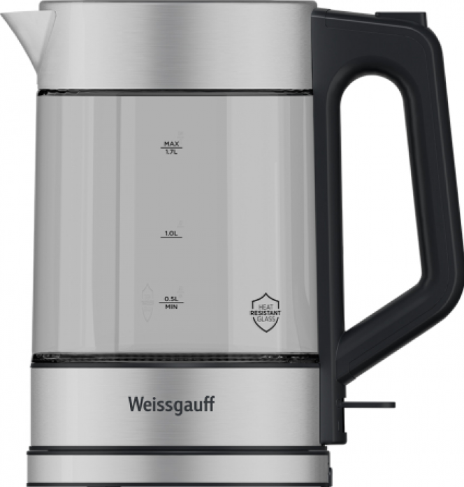 Чайник электрический Weissgauff WK 1720 EcoGlass Inox 440365