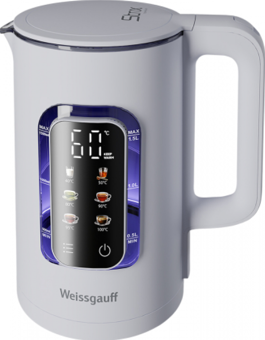 Чайник Weissgauff WK 1500 Dw Touch BodyCool 437529