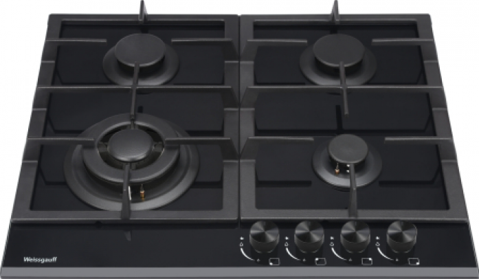 Газовая панель Weissgauff HGG 641 BGh Black Edition 440705