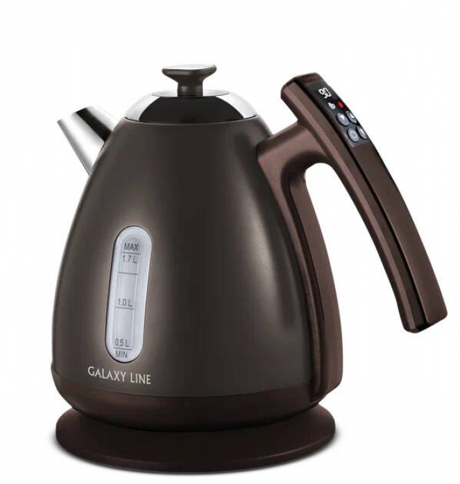 Чайник электрический Galaxy LINE GL 0343 горький шоколад