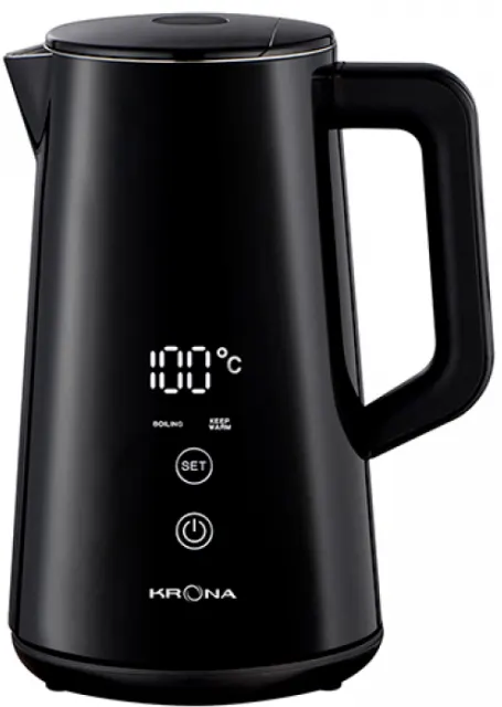 Электрический чайник Krona Digitaler Black 1,5л чайник