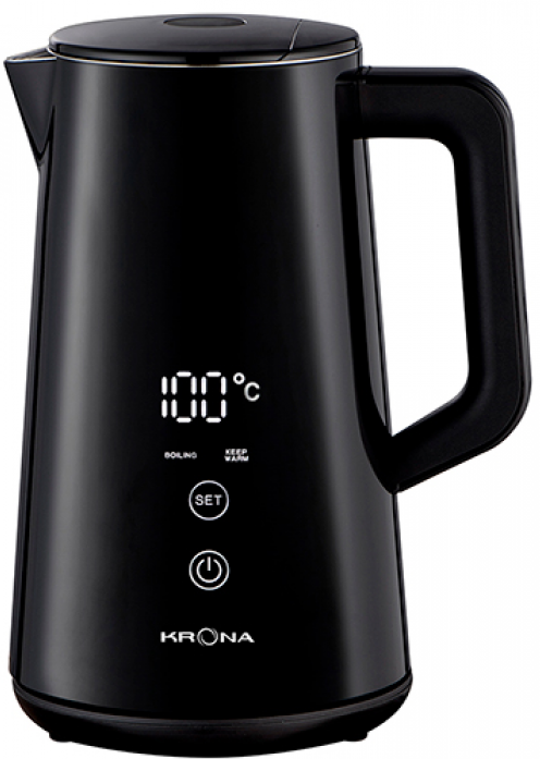 Электрический чайник Krona Digitaler Black 1,5л чайник