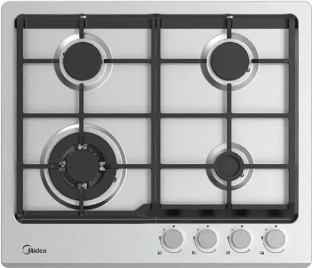 Газовая варочная поверхность Midea MG593TX нержавеющая сталь