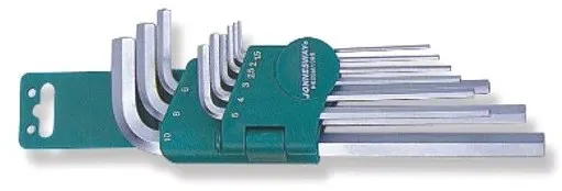 Комплект угловых шестигранников Jonnesway LONG H02SM109S