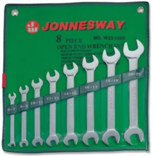 Набор рожковых ключей Jonnesway W25108S