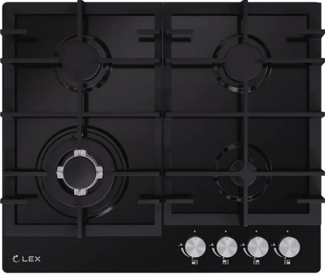 Газовая варочная панель Lex GVE 642 BL MATT EDITION