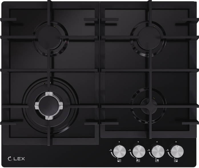 Газовая варочная панель Lex GVE 642 BL MATT EDITION