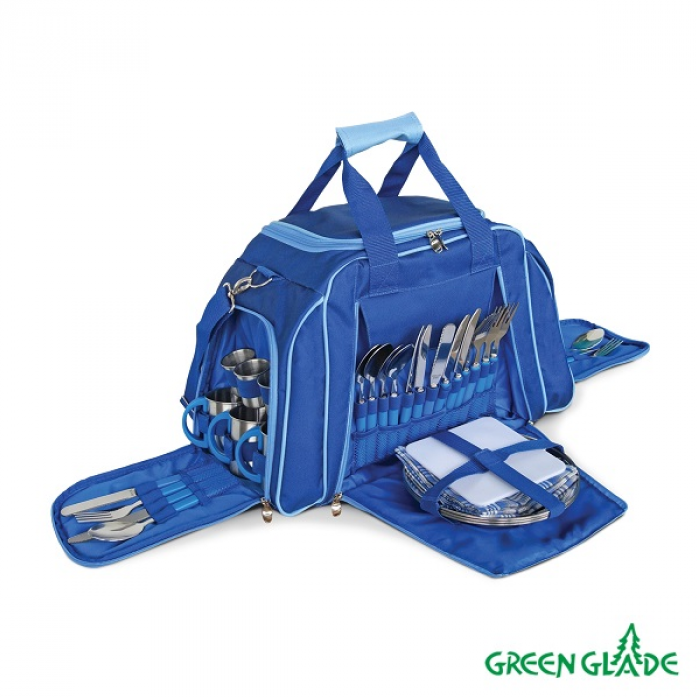 Набор для пикника Green Glade 3655 46 предметов 25 л (3)