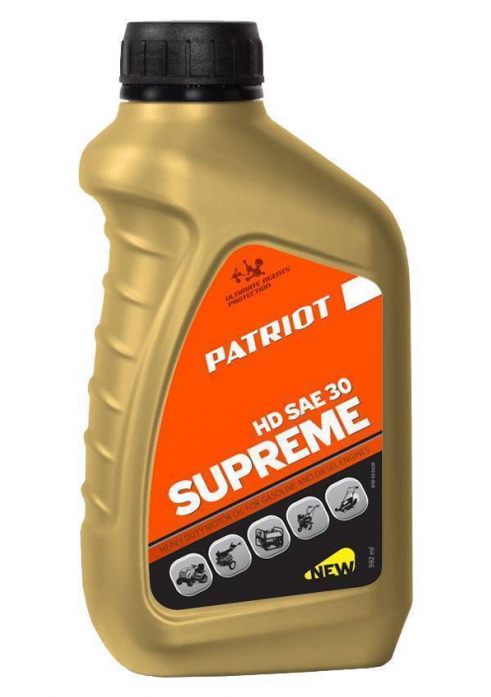 Масло моторное Patriot SUPREME HD SAE 30 4T 0,592 л 850030629